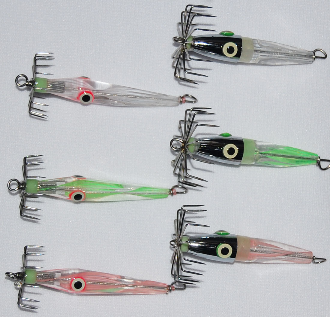 Tri Faceted Stealth Squid Jigs